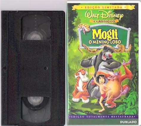 Fita Vhs Walt Disney Clássicos Mogli O Menino Lobo à venda em Pelotas