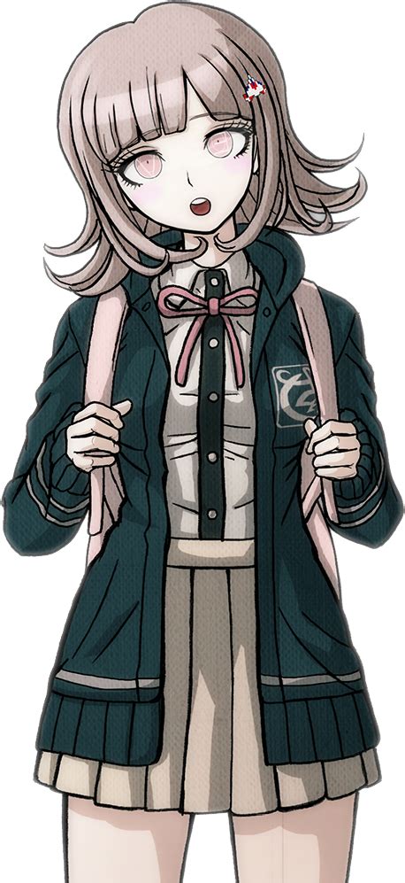 Image Danganronpa V3 Tsumugi Shirogane Halfbody Sprite Chiaki Nanami