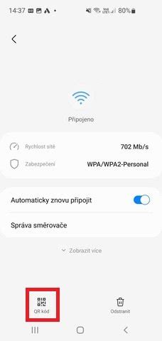 Jak zjistit a sdílet heslo na Wi Fi NÁVOD PREMO