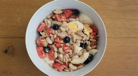 Receta De Empedrat O Ensalada De Alubias Blancas P De Parkinson