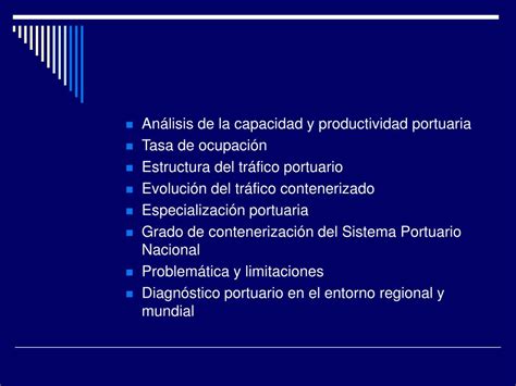 Ppt Plan Nacional De Desarrollo Portuario Powerpoint Presentation