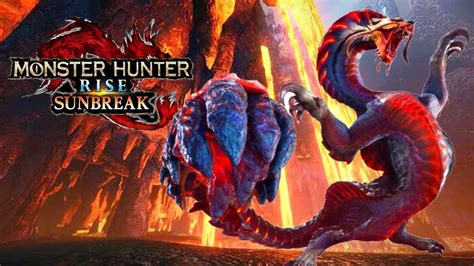 Monster Hunter Rise Sunbreak Magma Almudron Youtube