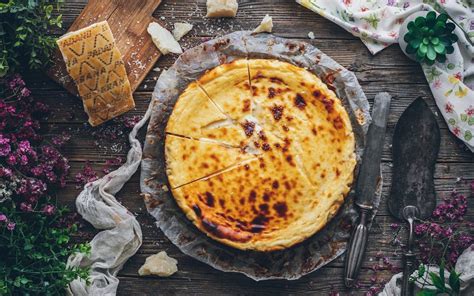 Tarta de queso con Grana Padano La tarta más cremosa que puedas imaginar