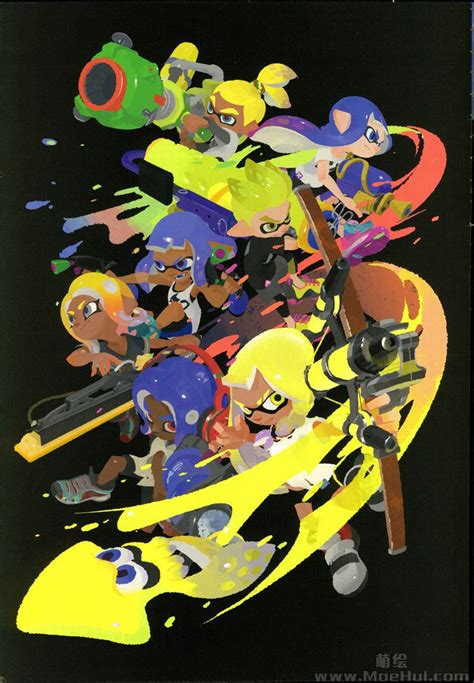 [会员][画集]the Art Of Splatoon 3 喷射战士3设定集[403p] 萌绘