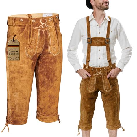 Bavaria Trachten Lederhosen Men German Design Authentic German Mens