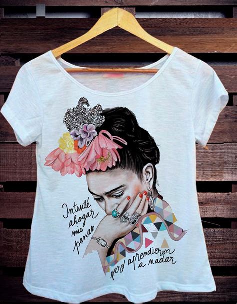 Remeras Estampadas De Frida Kahlo Atelier Yuwa Ciao Jp