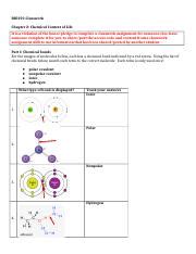 Cw Chapter Docx Bio Classwork Chapter Chemical Context