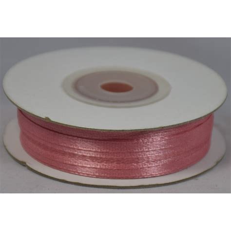 NASTRO DOPPIO RASO 3 MM ROTOLO DA 50 METRI OLD PINK CK