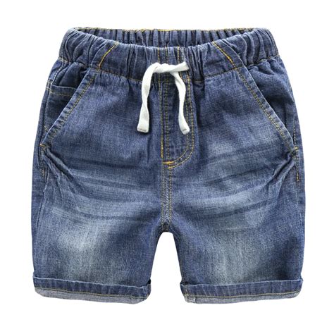 Boys Denim Shorts Capris 100 2017 Summer Cotton Childrens Clothing