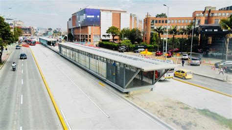 Rutas que operan en la estación de TM de la calle 100 con av Suba