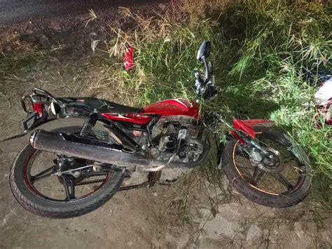 En Aguascalientes murió motociclista tras estrellarse contra un