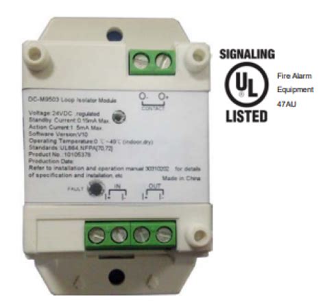 Gst Loop Isolator Module Model Dc M