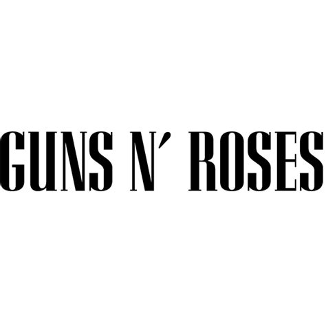 Guns N' Roses font download - Famous Fonts