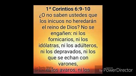 1 Corintios 6 Versos Biblicos