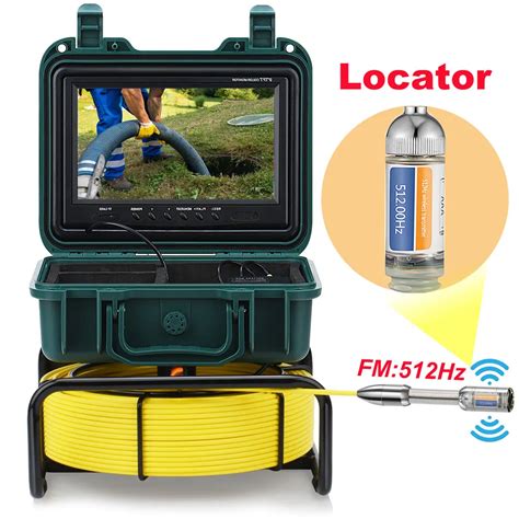 Pipe Inspection Camera Self Leveling Hz Wifi Dvr Mah In