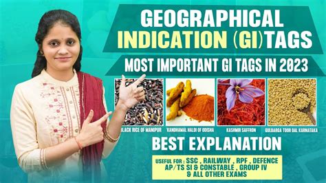 Geographical Indication Gi Tag 2023 Current Affairs 2023 New Gi