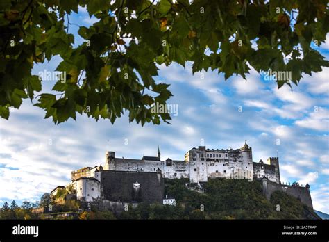 castle hohensalzburg austria Stock Photo - Alamy