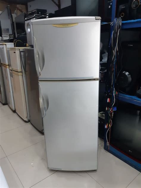 Kulkas 2 Pintu Sanyo Emerald Rak Lengkap Siap Pakai Kitchen