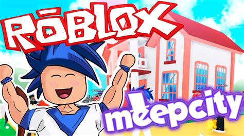 Mi Nueva Mansion Meep City Roblox Youtube