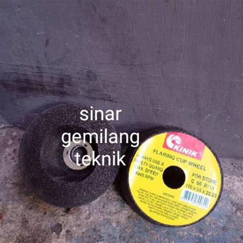 Jual BATU MANGKOK 4 INCHI FLARING CUP WHEEL KINIK Kota Medan Sinar