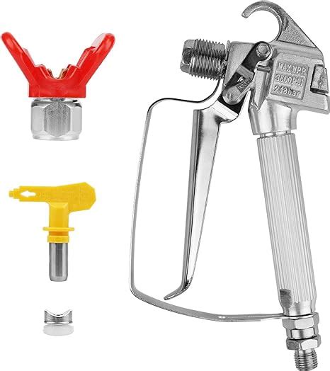 Airless Paint Spray Gun3600PSI High Pressure Airless Spray Gun With