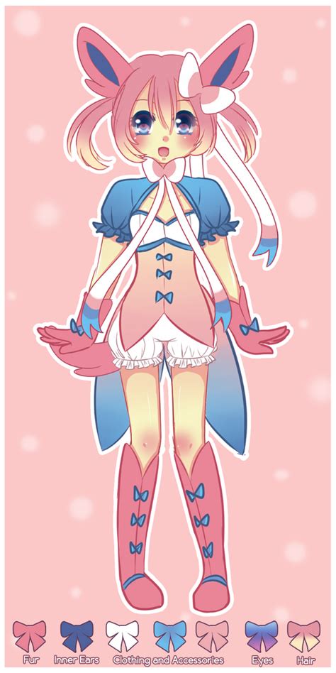 Sylveon Gijinka By Priincessu On Deviantart