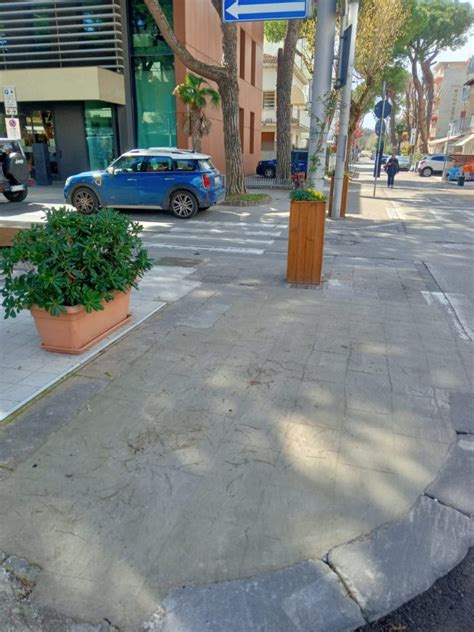 Riccione Pavimentazione Di Viale Dante Quasi Terminati I Lavori Di