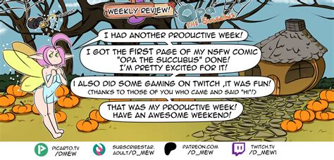 Weekly Review Oct By DMew Hentai Foundry