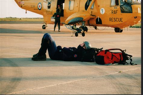 Ginge Moore Asleep On The Tarmac 2 Raf Sar Aircrew Conve Flickr