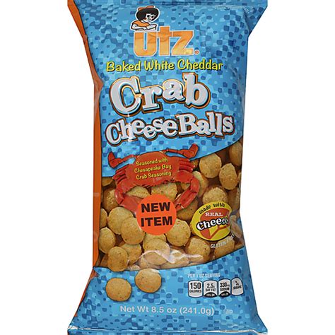 Utz Crab Cheese Balls Snacks Chips And Dips Foodtown