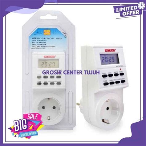 Jual KITANI TIMER DISPLAY DIGITAL 24 JAM STOP KITANI TIMER DISPLAY