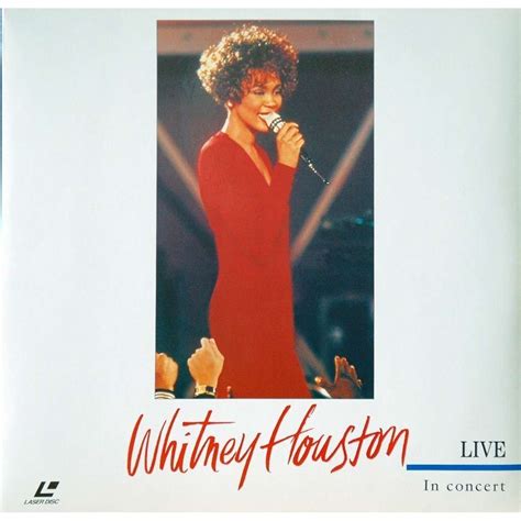 Live in concert by Whitney Houston, LD with rarissime - Ref:115199380