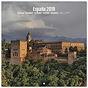 Grupo Erik Editores Kalender 2018 30 X 30 Spanien Amazon De