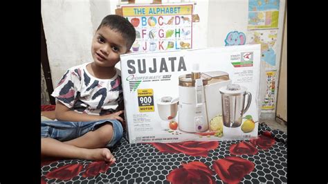 Sujata Powermatic Plus Juicer Mixer Grinder 900 Watts Unboxing