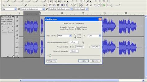 C Mo Bajar Un Tono A Una Canci N En Audacity