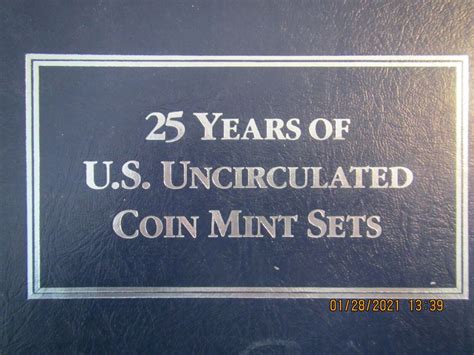 US Uncirculated Coin Mint Set Collection COMPLETE 1962 To 1988 SUPER