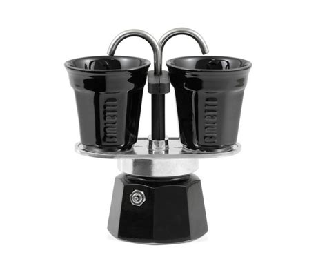 Bialetti Mini Express Set Cup Black