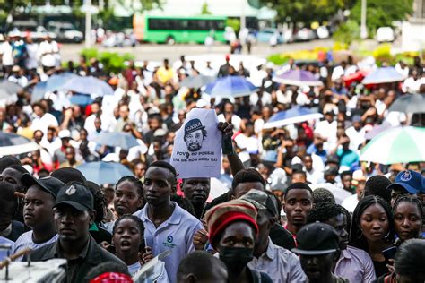 Caos instalou se em Maputo durante marcha pacífica em homenagem a