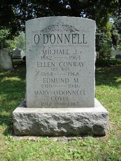 Michael James O Donnell 1882 1963 Mémorial Find a Grave