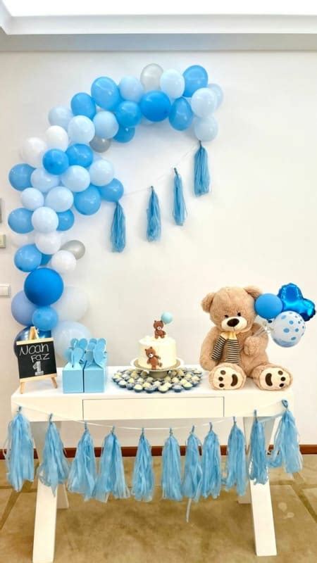 Mesversário 1 Mês Masculino - +60 temas de mesversário MASCULINO e como decorar!