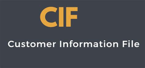 CIF Number Full Form & Meaning in Banking Explained