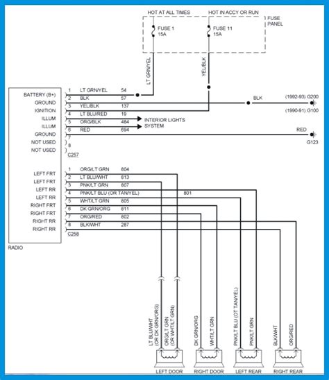 Corvette Factory Stereo Wiring Diagrams