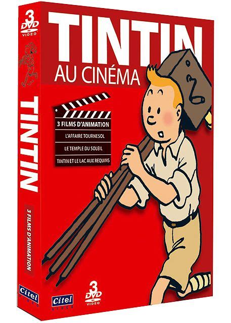 Tintin Au Cin Ma Coffret Dvd Pack Louez Ou Achetez En Vod Dvd