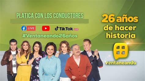 EN VIVO Platica Con Los Conductores De Ventaneando Y Celebra Con