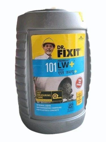 Dr Fixit Pidiproof Lw Plus Waterproofing Chemical Liquid At Rs