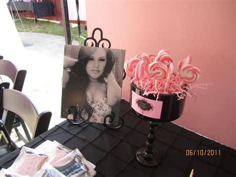 Chá de Lingerie Pink e Preto Casamento Criativo