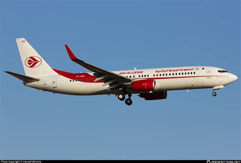 7T VKB Air Algérie Boeing 737 8D6 WL Photo by manuel del amo ID