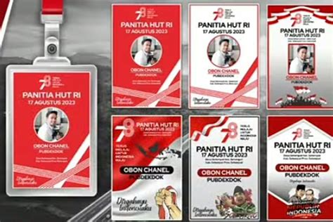 Download Id Card Panitia 17 Agustus Ke 78 Lengkap Template Id Card