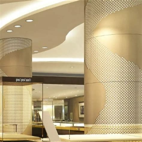 Customized Design Laser Cut Stainless Steel Column Cladding Pillar