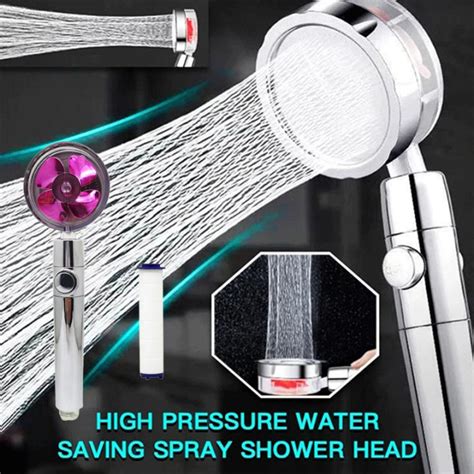 Shower Head High Pressure 360° Power Shower Head Water Saving Flow